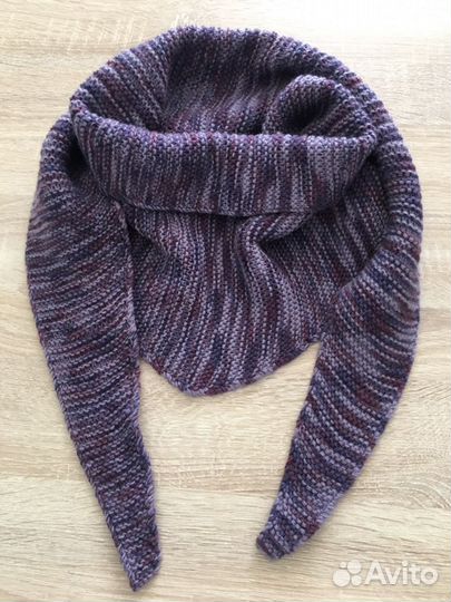 Бактус (косынка-шарф) из чистой шерсти