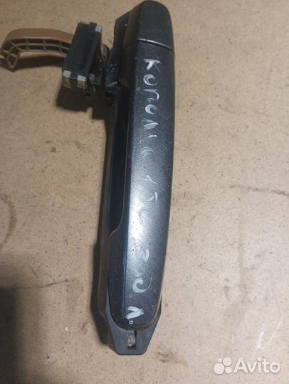 Ручка двери задняя левая Toyota Corolla е150