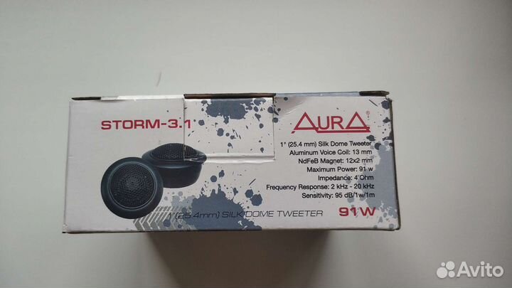 Высокочастотные динамики Aura storm - 3.1