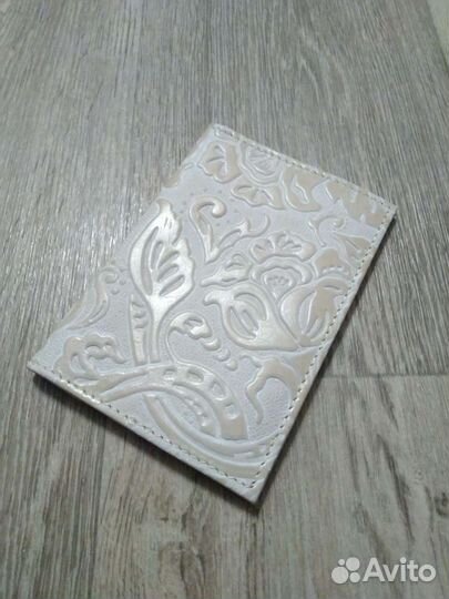 Обложка на автодокументы натуральная кожа