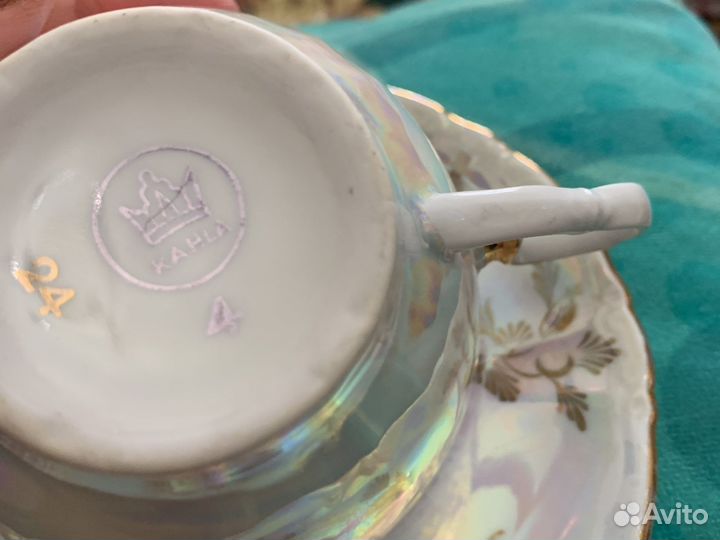 Чайная пара от сервиза «Мадонна»