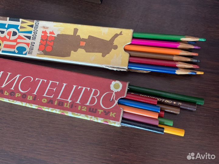 Цветные карандаши СССР