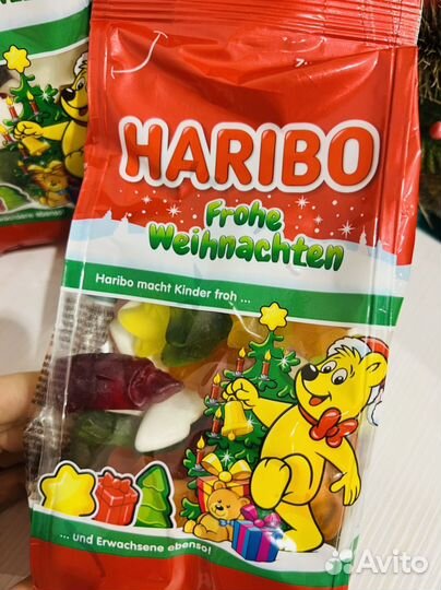 Желатинки Haribo новогодние