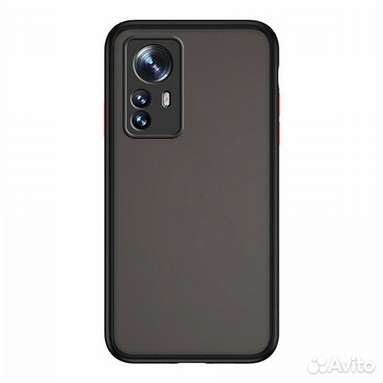 Чехол Xiaomi Mi 12X пластик/силикон/защита камеры