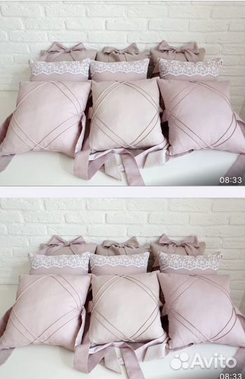 Бортики в детскую кроватку