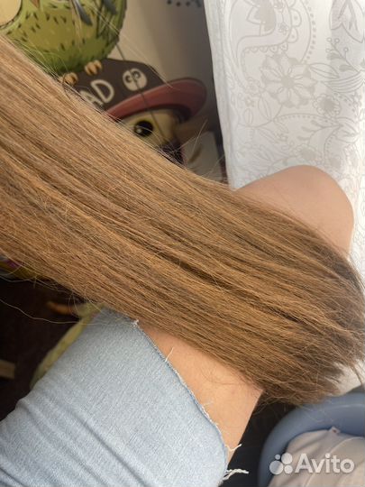 Искусственные волосы не резинке