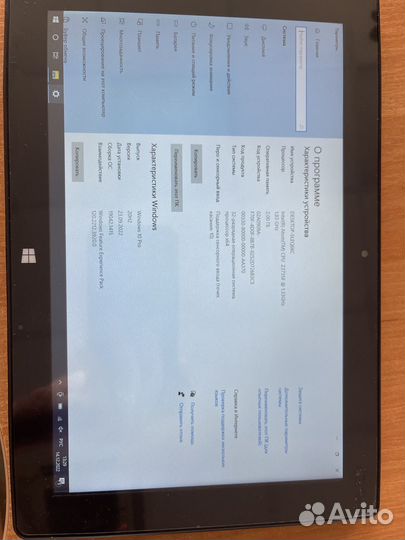 Планшет на windows 10 с клавиатурой