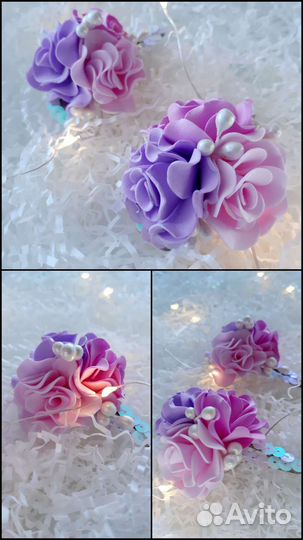 Заколки ручной работы