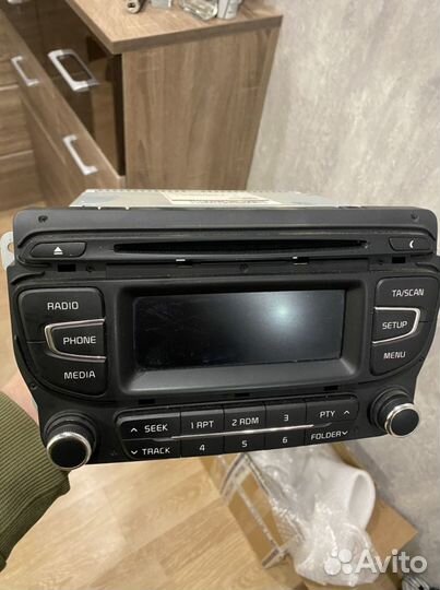 Магнитола киа сид jd с рамкой