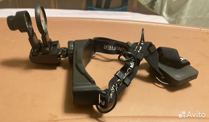 Очки бинокуляр/монокуляр д/точных работ, подсветка