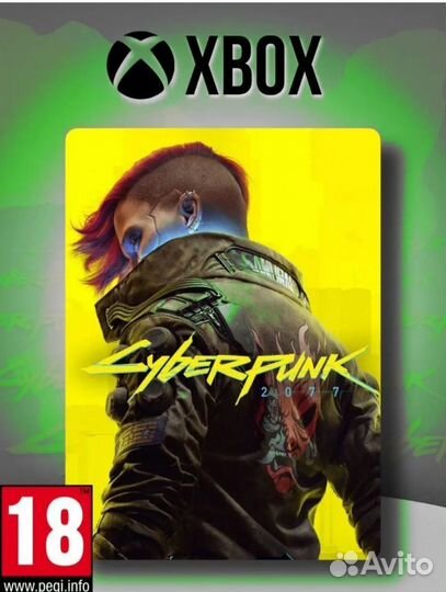Cyberpunk 2077 Xbox one диск