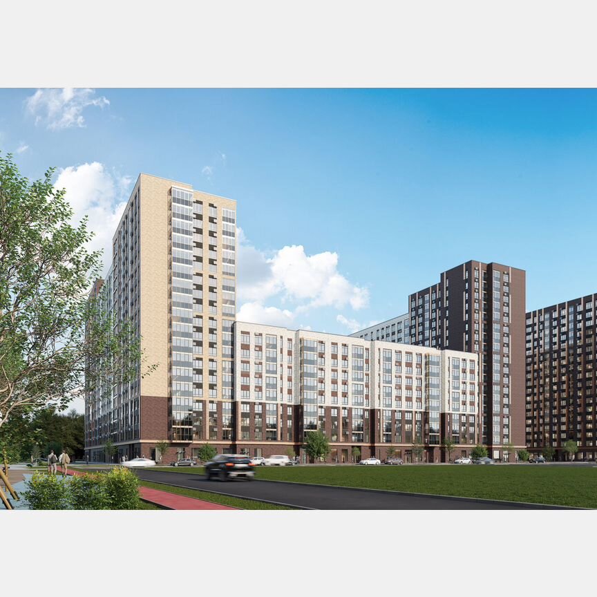 1-к. квартира, 49,9 м², 5/16 эт.