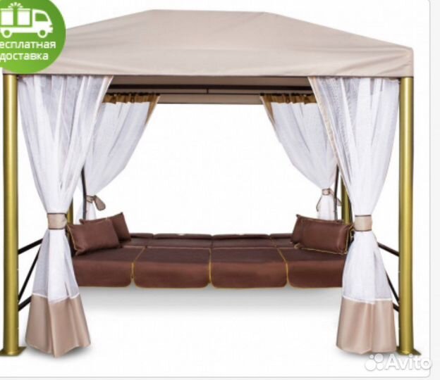 Садовые качели шатер