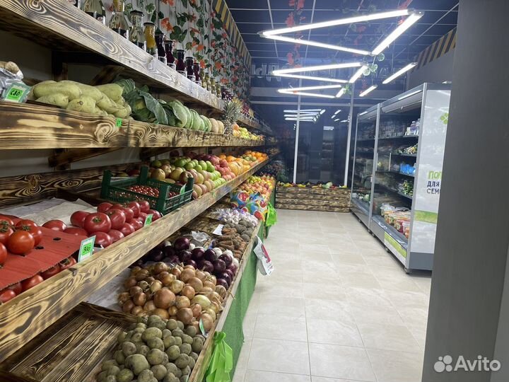 Магазин фрукты и овощи