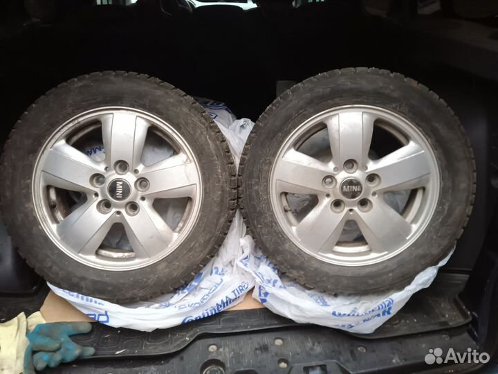 Литые диски r15 на мини Купер