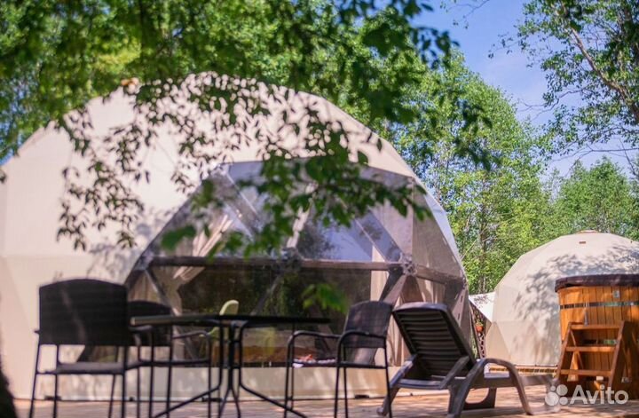 Шатер купольный для глэмпинга