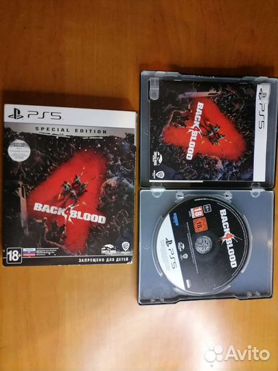 Диск игры Back4Blood на PlayStation 5