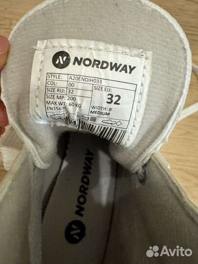 Коньки фигурные 32 размер