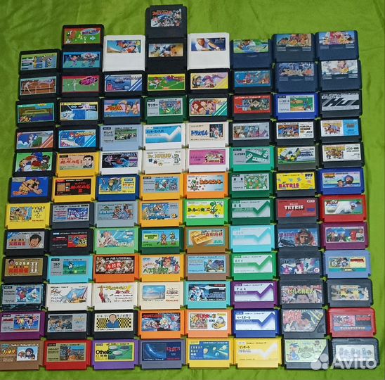 Famicom картриджи и дискеты