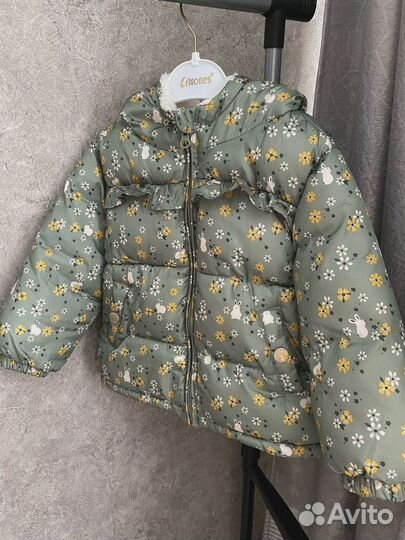 Куртка весна осень для девочки mango 92