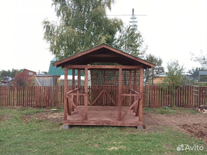 Беседка для дачи