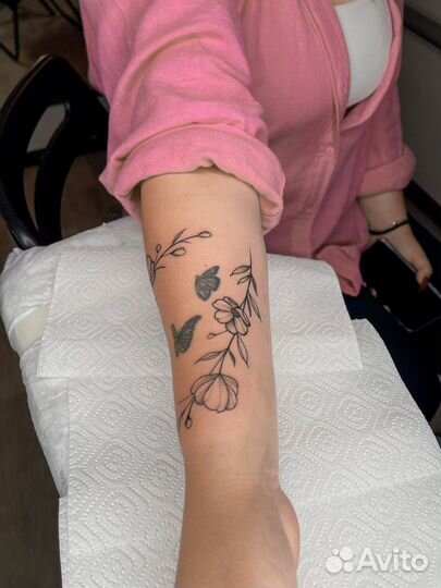 Модель для тату