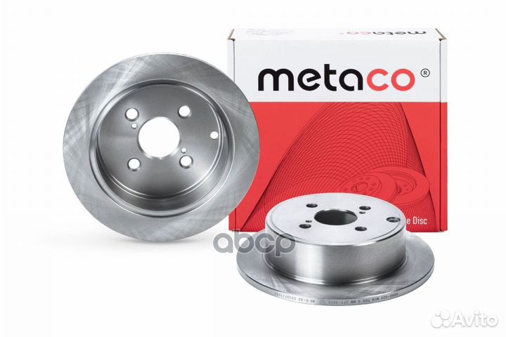 Диск тормозной задний '3060-022 metaco