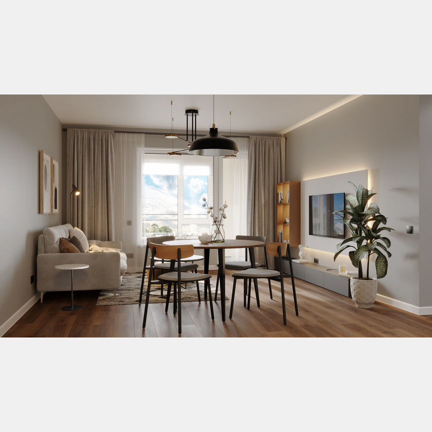 1-к. квартира, 35,9 м², 12/15 эт.