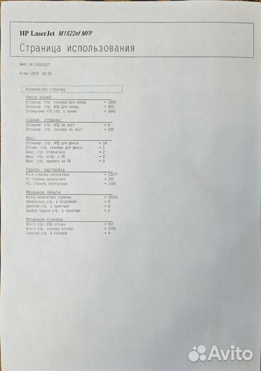 Принтер лазерный мфу hp LaserJet M1522nf