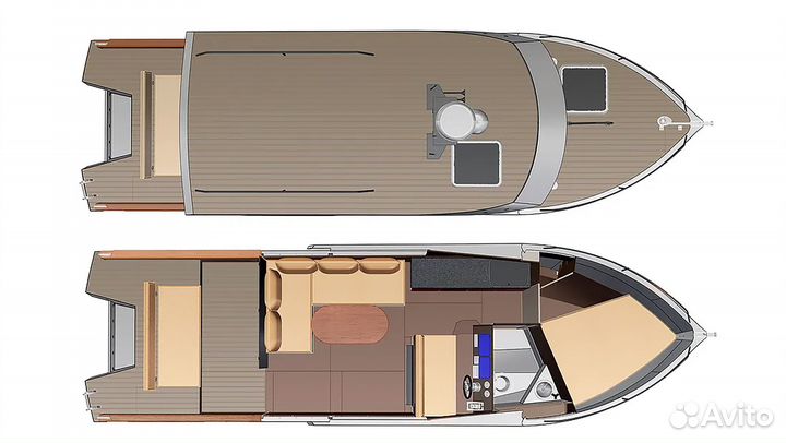 Комплект для сборки моторной яхты Expedition 31