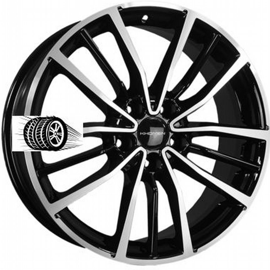 Литые диски Khomen Wheels 7×R18 5×114.3