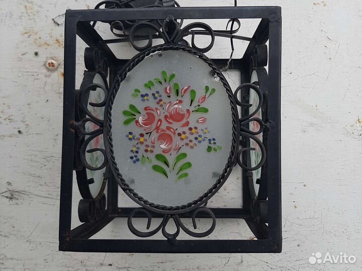 Светильник СССР кованый