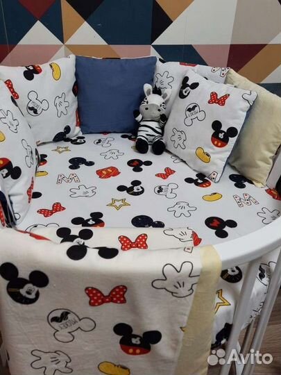 Бортики, детское постельное