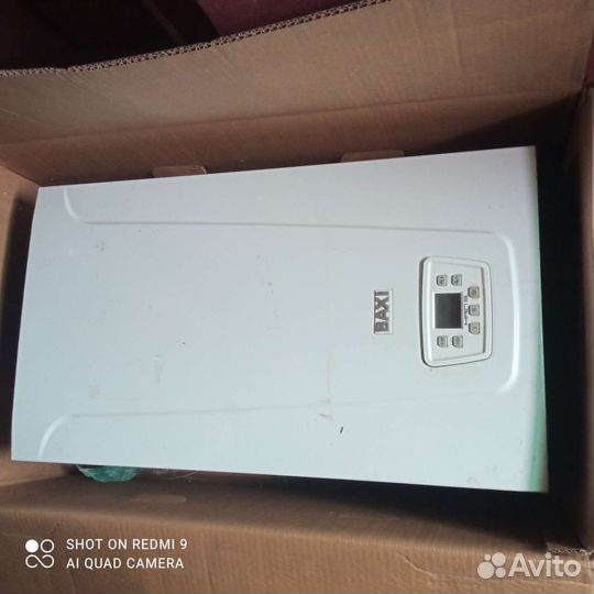 Газовый котел двухконтурный baxi eco nova 24