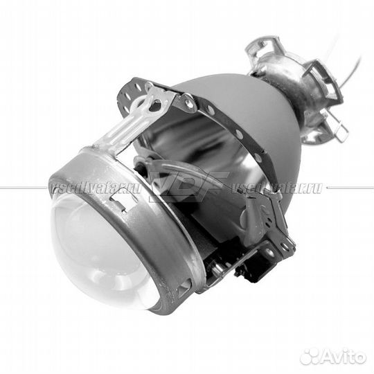 Биксеноновая линза Hella 2R Classic (Крест)