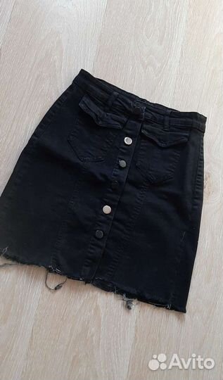 Юбка джинсовая