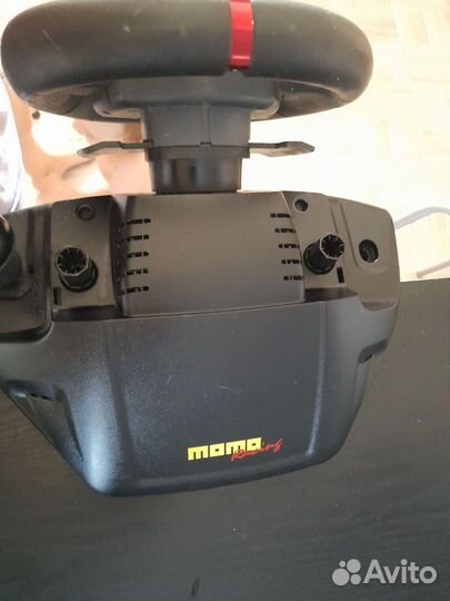 Руль с педалями Logitech momo Racing Force
