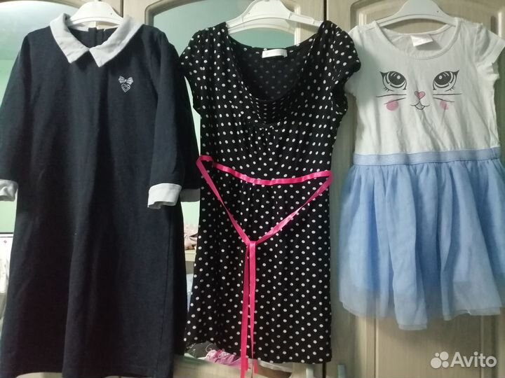 Вещи на девочку 104-116см