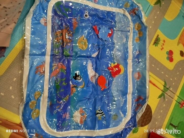 Детский водный коврик