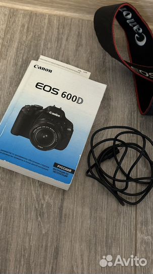 Фотоаппарат canon 600d
