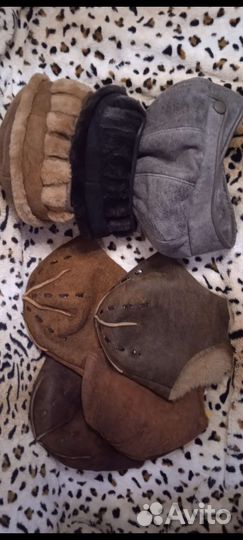 Шапки новые (овчина, кролик рекс, пони)