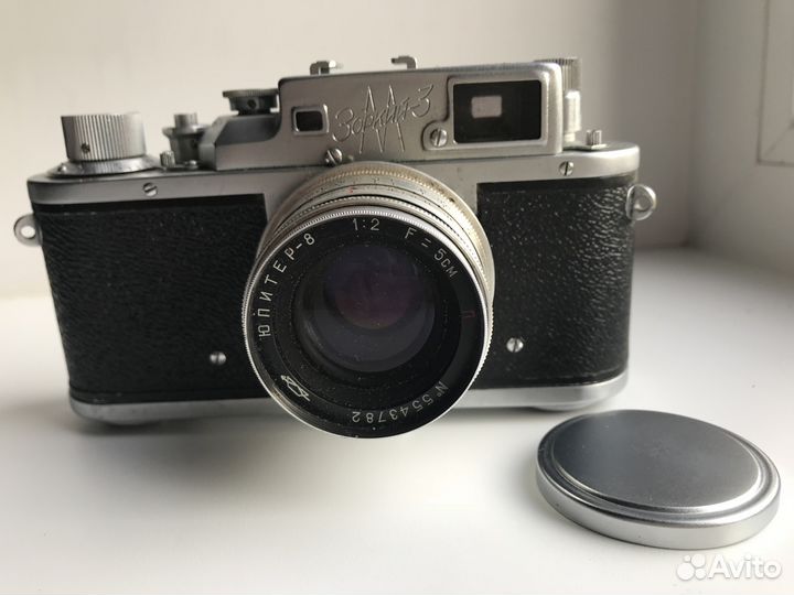 Фотоаппарат Зоркий 3 (рабочий)