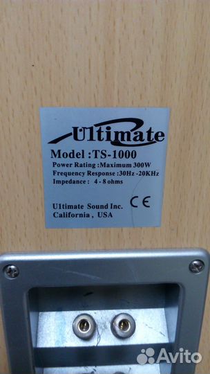 Акустика колонки Ultimate TS-1000