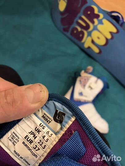 Сноуборд burton 120 крепления ботинки