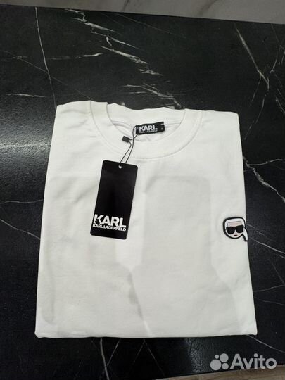 Karl lagerfeld свитшот 2цвета белый черный