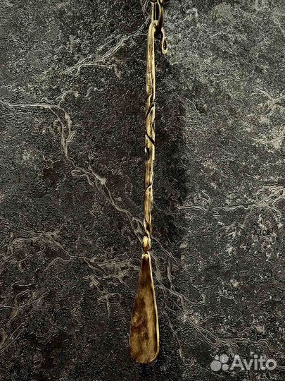 Кованая ложка для обуви