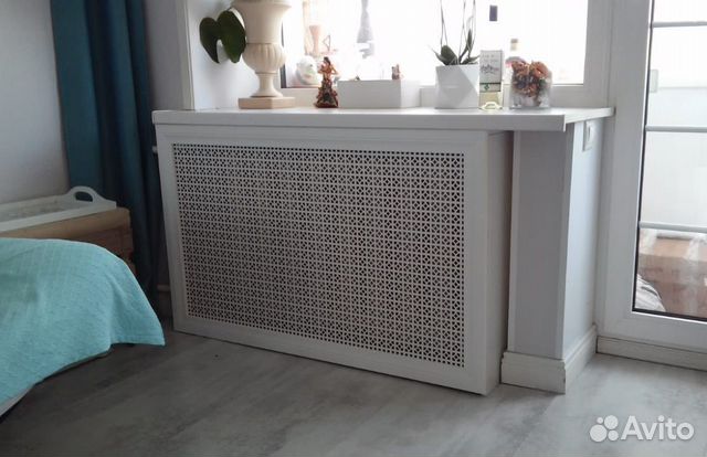 Экран для радиатора батареи из мдф