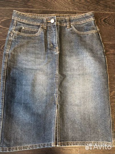 Юбка джинсовая