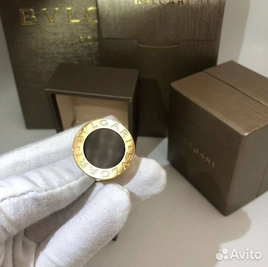 Золотое кольцо Bvlgari 12.5 гр