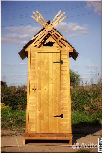 Дачный туалет с установкой DRE444